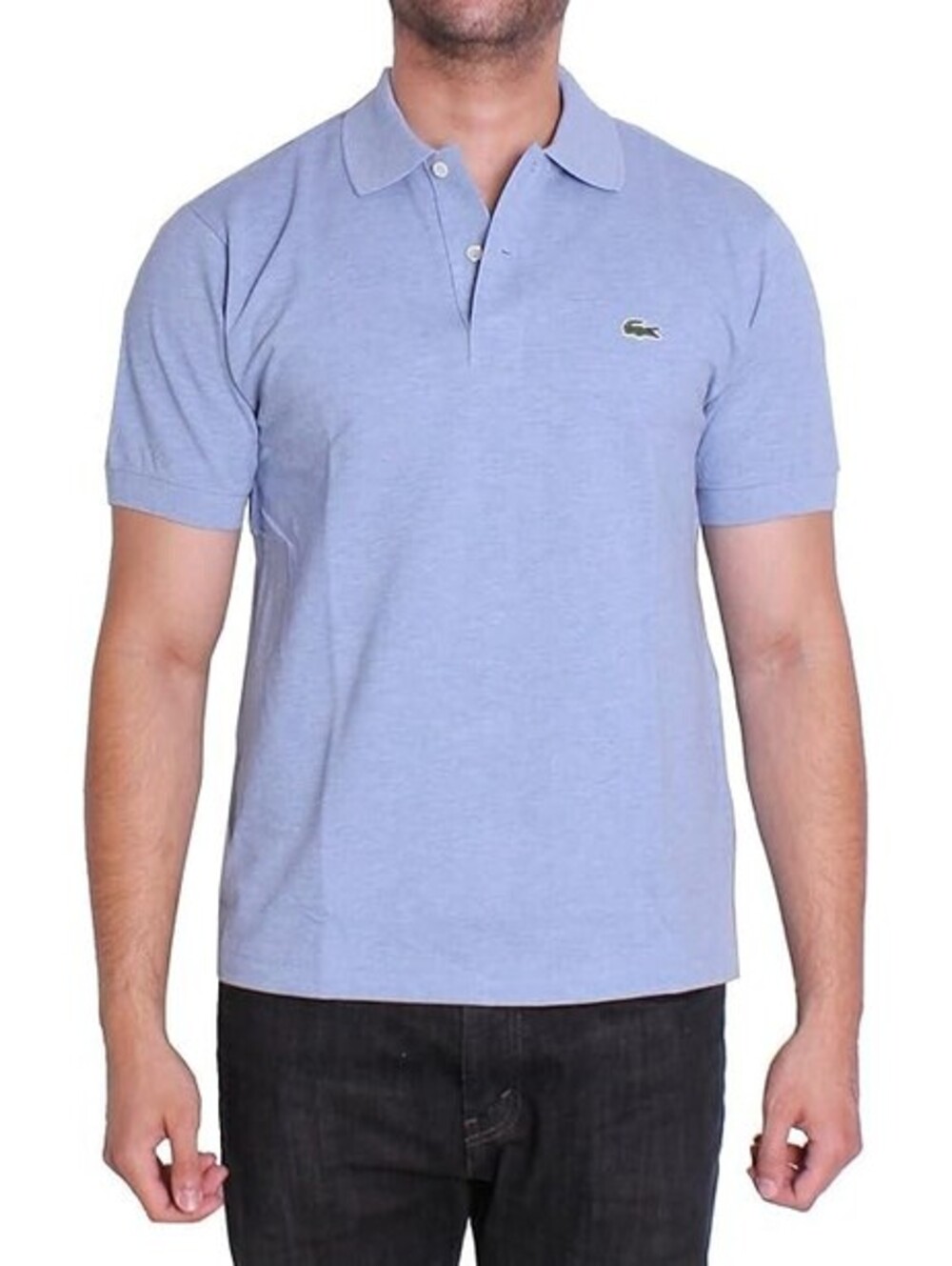 Lacoste Men's Classic Short Sleeve Chine Pique Polo Shirt, Size 4-M